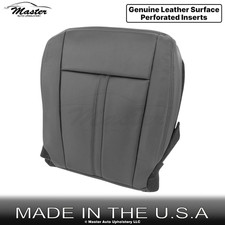 2015-2017 Fits Lincoln Navigator Genuine Leather Perf. Driver Bottom Cover Ebony