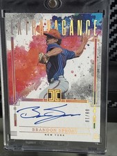 💥2025 Impeccable -Brandon Sproat Gold Holo /10 On Card Auto (RC) Top 5 Prospect