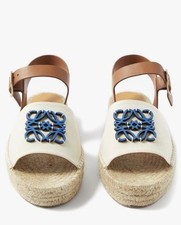 Loewe Paula’s Ibiza Anagram Espadrilles Shoes cream EU 40 (UK 7) NWT