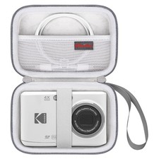 Elonbo Camera Carrying Case for KODAK PIXPRO FZ55 / FZ53 / FZ45 / FZ43 Grey