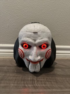 Cinemark Saw X Jigsaw Billy LED Light Up Eyes Collectible Popcorn Bucket WORKS
