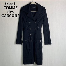 tricot COMME des GARCONS Trench Coat Black Long Spring Women's Japan One Size