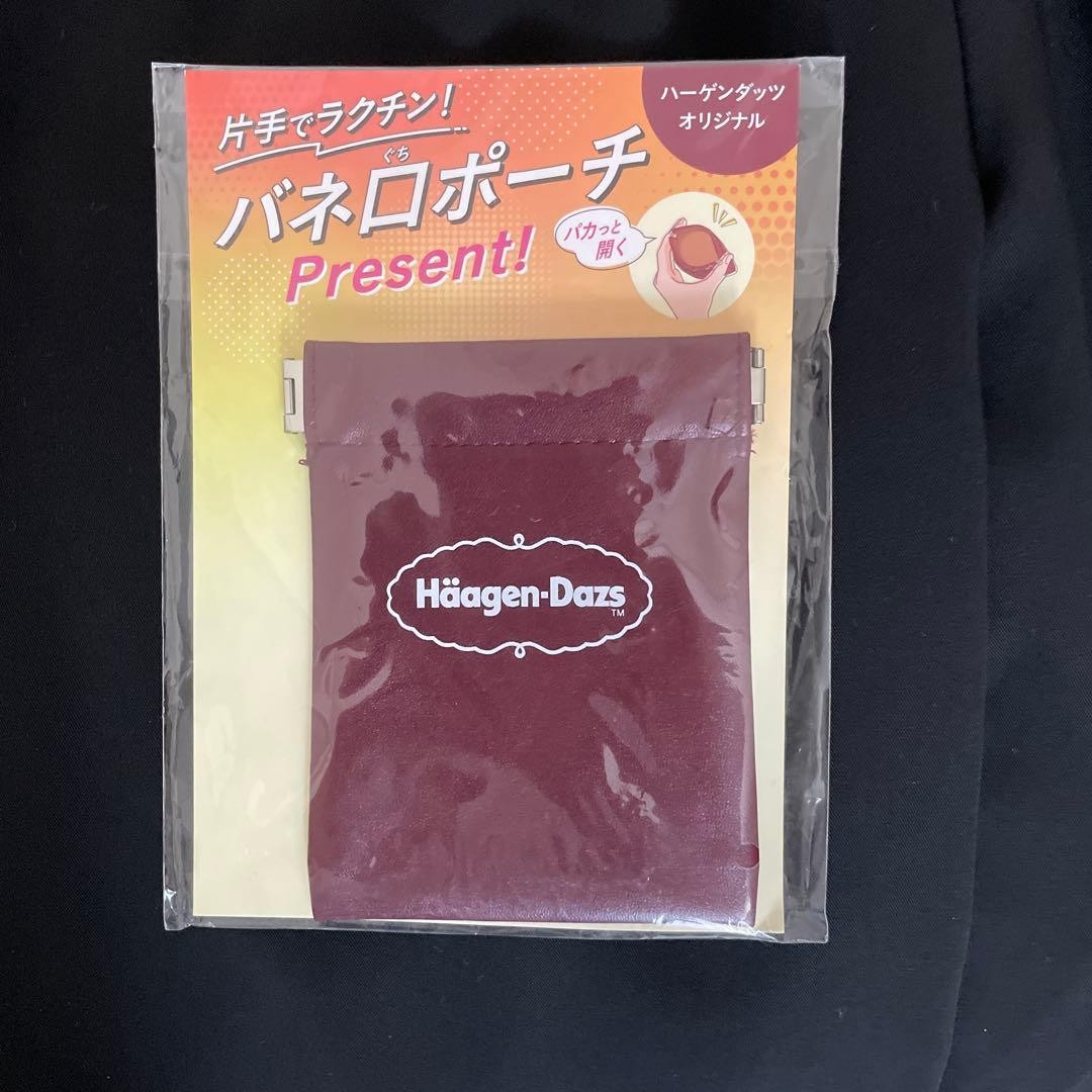 Häagen-Dazs Spring Pouch Wine Red