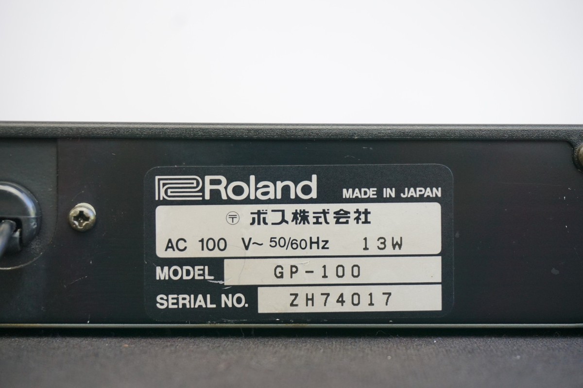 Roland GP-100 Guitar Preamp/Processor Amp Modeling, Multi-Effects