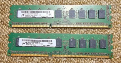 Micron 8GB (2x4GB) DDR3 RAM Kit PC3L-12800E 1600MHz Arbeitsspeicher PC DIMM RAM