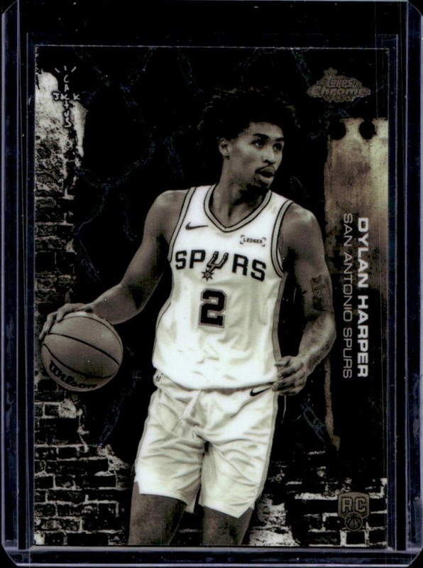 2025-26 Topps Chrome x Cactus Jack Dylan Harper RC Rookie #62 Spurs