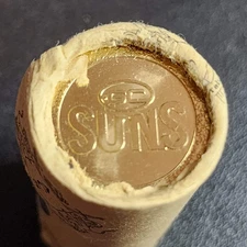 2023 Australia AFL $ 1 One Dollar Coin UNC Roll - Gold Coast Suns - #36448