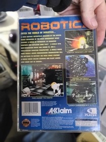 Sega Saturn Robotica Case and Manual