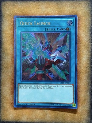 Yugioh Quick Launch CIBR-EN056 Secret Rare 1st Ed NM