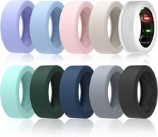10 Pack Cover for Oura Gen 4 /Gen 3/ Samsung Galaxy Ring, Anti-Scratch Elastic S