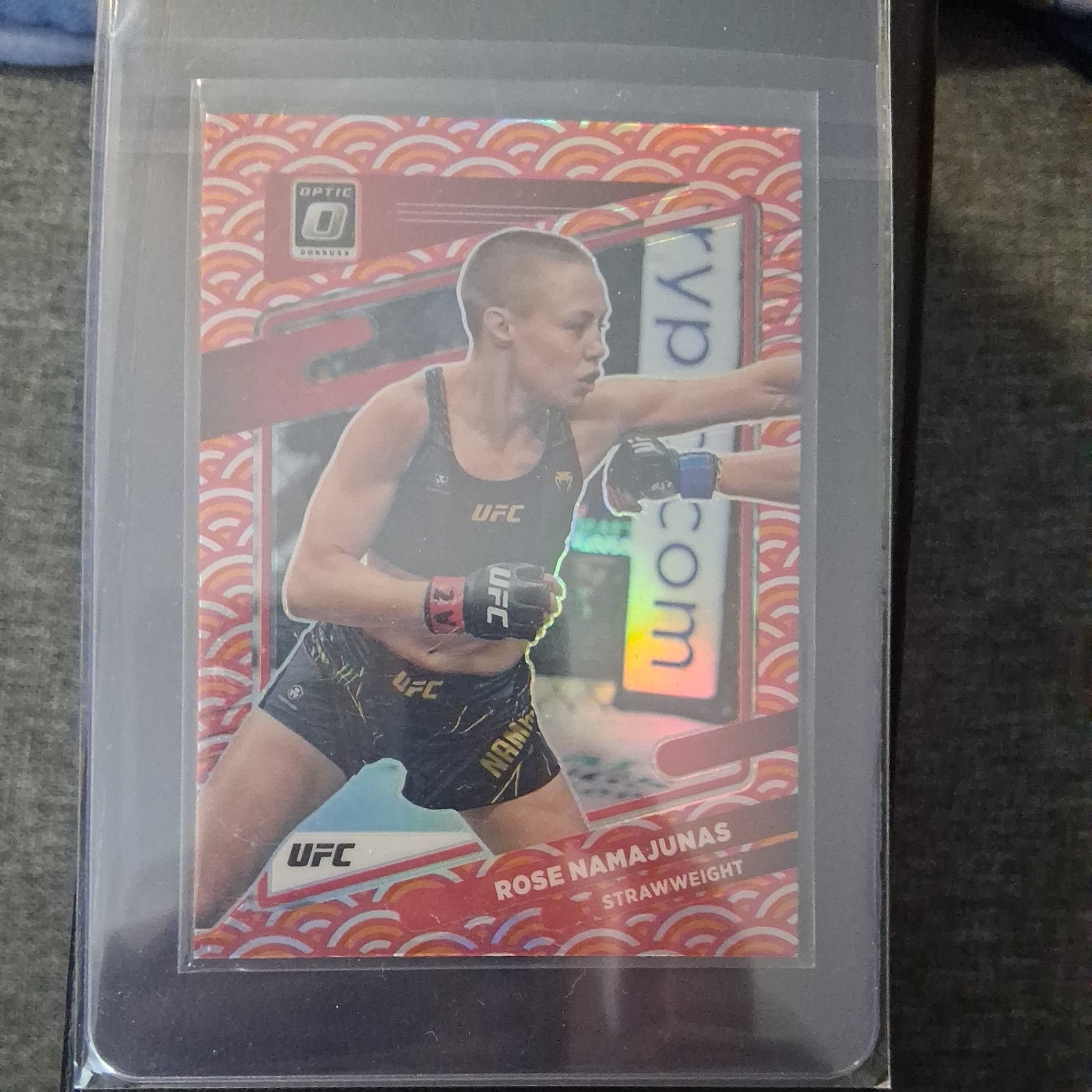 2022 Panini Donruss Optic UFC - Rose Namajunas #90 Photon Prizm