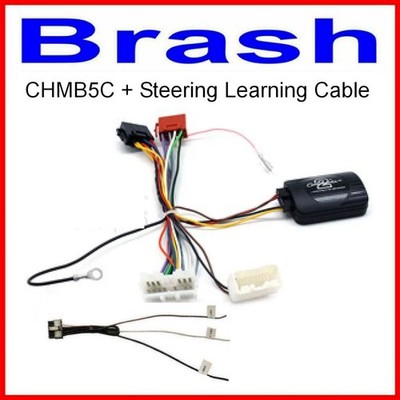 MITSUBISHI TRITON 2012-2014 GLX-R STEERING WHEEL ADAPTER + LEARNING CABLE CHMB5C