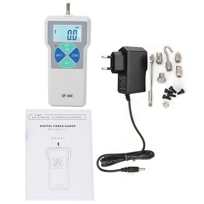 SF-500 Portable Digital Force Gauge High Accuracy Push And Pull Meter For PGNB