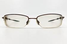 Oakley Sculpt 6.0 Half Rim Eyeglasses Frames Polished Brown 53-18-142