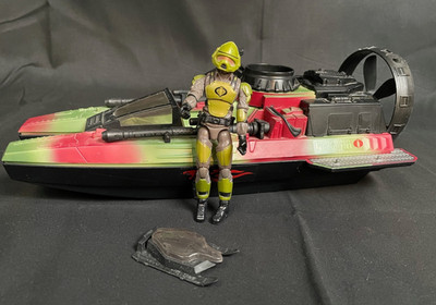 2010 GI Joe Rise of Cobra Sting Raider Boat w Driver TRU Exclusive Used