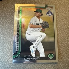 2025 TOPPS PRO DEBUT CHROME #PDC16 - CAM CAMINITI - Augusta Green Jackets