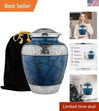 Cremation Urns for Human Ashes, Decorative Burial Urn for Adult Men and Women...