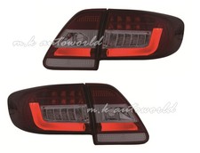 Neon Led Tail Lights Redsmoke For 2011 2012 2013 Toyota Corolla Altis