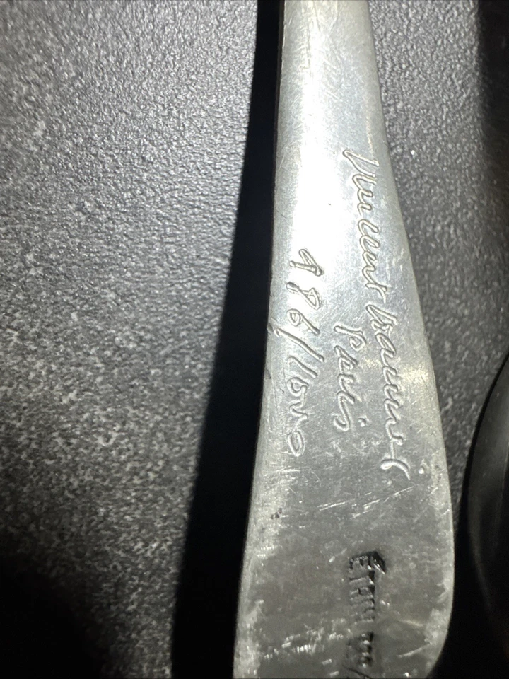 Lot Etain Signé Vincent Gamiel Paris - Photo 3/4