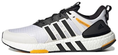 Adidas EQT Plus Boost Running Shoes Black White Green H02759  display picture 1