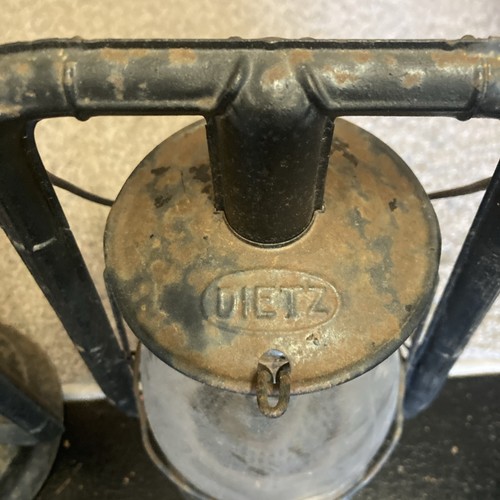 Dietz Vintage Monarch & Blizzard No. 2 Lantern Lot Original Patina - Picture 3 of 4