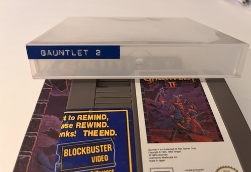 Gauntlet II 2 Nintendo NES Tested WORKING Original Box Video Game Sleeve Case - Picture 22 of 23