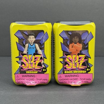 SBZ Screen Breakz Collectible Sports Figures Lot of 2 Jesser & Cam Wilder