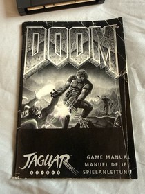 Doom with Manual Atari Jaguar
