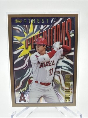 2023 Topps Finest Flashbacks - Finest Phenoms Shohei Ohtani #57