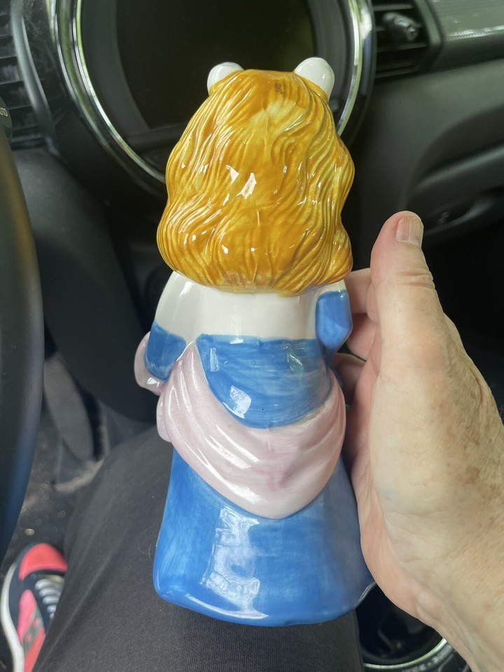 Vintage Sigma Miss Piggy The Muppet Show Hand Painted Ceramic Piggy