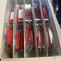 100 X SchlüSselschilder SchlüSselanhäNger SchlüSselring Zum Beschriften