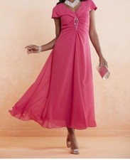 Occasions Dinner Evening Wedding Women's Cocktail Gown Prom Dress size 14 L XL