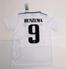 adidas Karim Benzema International Club Soccer Fan Jerseys adidas Karim Benzema International Club Soccer Fan Jerseys