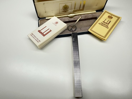 dunhill london longboy 5” rollagas lighter with box & paper - Picture 5 of 12