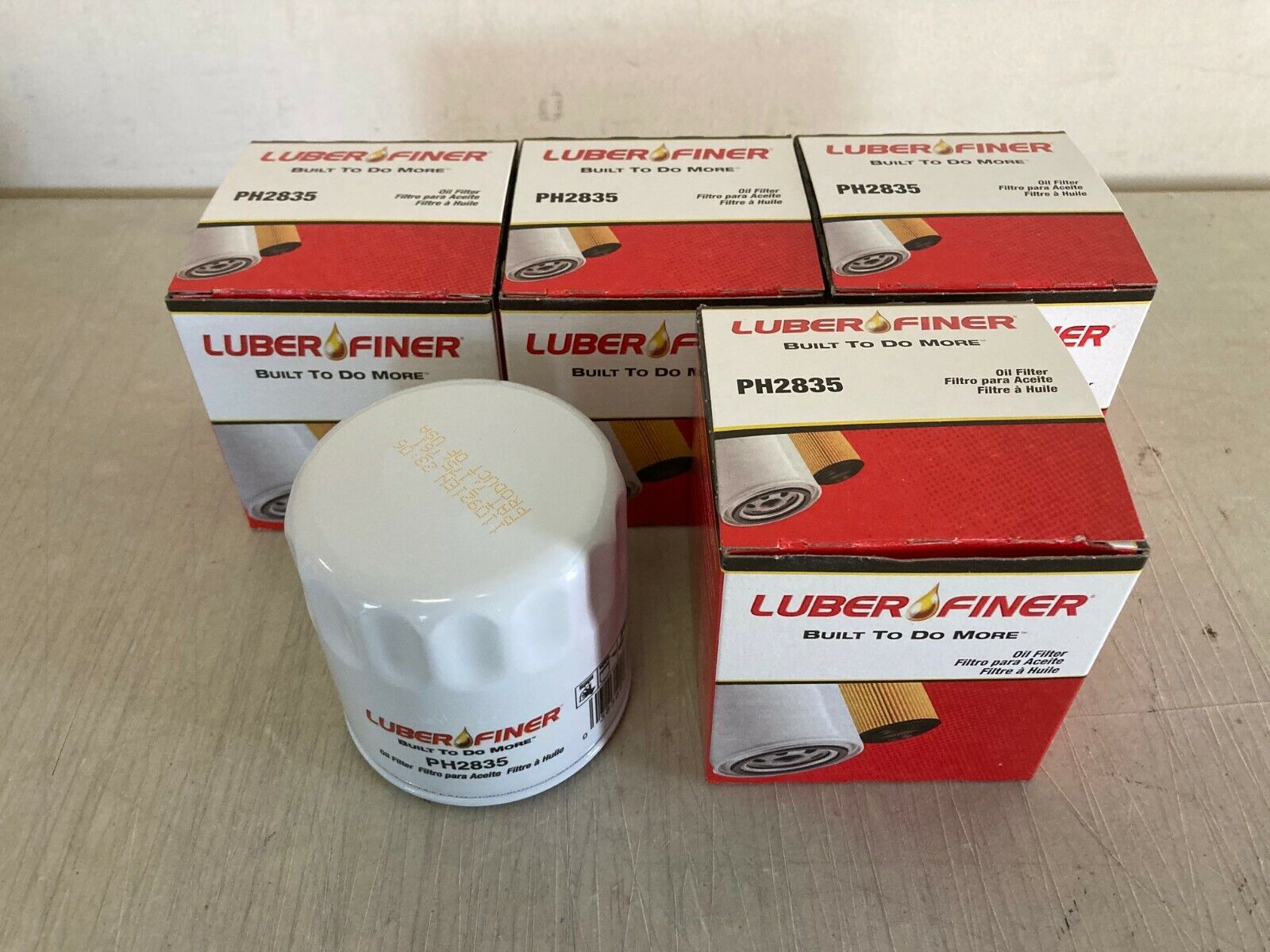 FOUR4US Luber-Finer PH2835 Oil Filter CASE fits PH3614 L10241 1348 51348 MO241