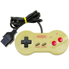 Nintendo New Famicom Official Controller HVC-102 Japan Import FC Used Sunburned