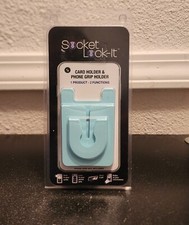 Socket Lock-It Card Holder  Phone Grip Holder