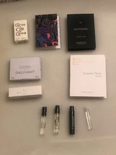 Luxury Rare Niche Parfum Extrait Samples Travel spray Vial 100% Authentic FRESH