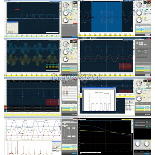USB Oscilloscope 50MS/s 20M Bandwidth For Windows +13MHz Logic Analyzer OSC482X - Picture 5 of 5