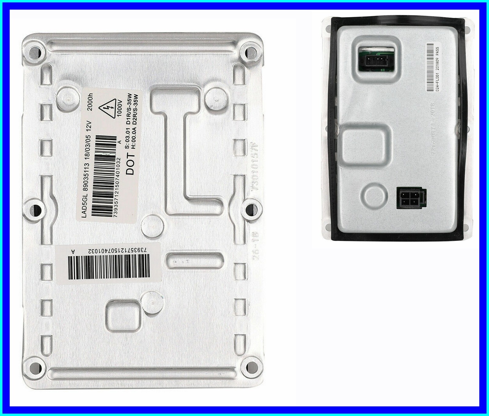 Ballast Xénon 89035114 pour BMW et Seat bloc de commande de rechange HID 35W