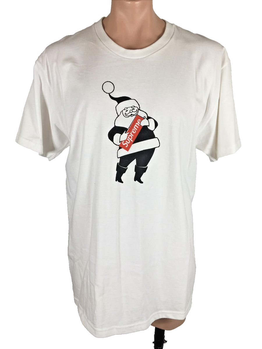 Supreme Santa Tee White FW16 Size XL Extra Large RARE NWOT Bogo