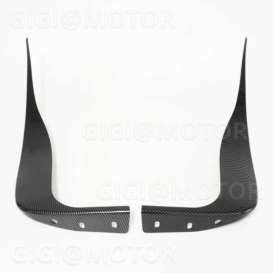 Protectores contra salpicaduras traseros de fibra de carbono para Chevy Corvette C6 Z06 ZR1 2006-2013 Foto 3 de 4