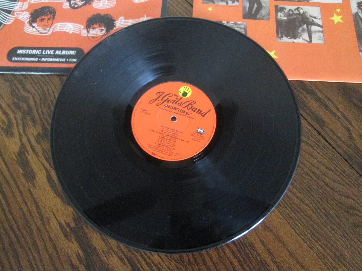 The J. Geils Band Showtime! NM/NM Vinyl 1982 SO-17087 | eBay