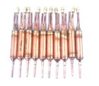 10 Pcs Filter Drier Refrigerant Liquid Line With Charging Valve 1/4 X 1/4 25Gr.