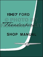 1967 Ford Thunderbird Shop Manuell 67 Reparatur Service Mit Wiring Tbird T Vogel