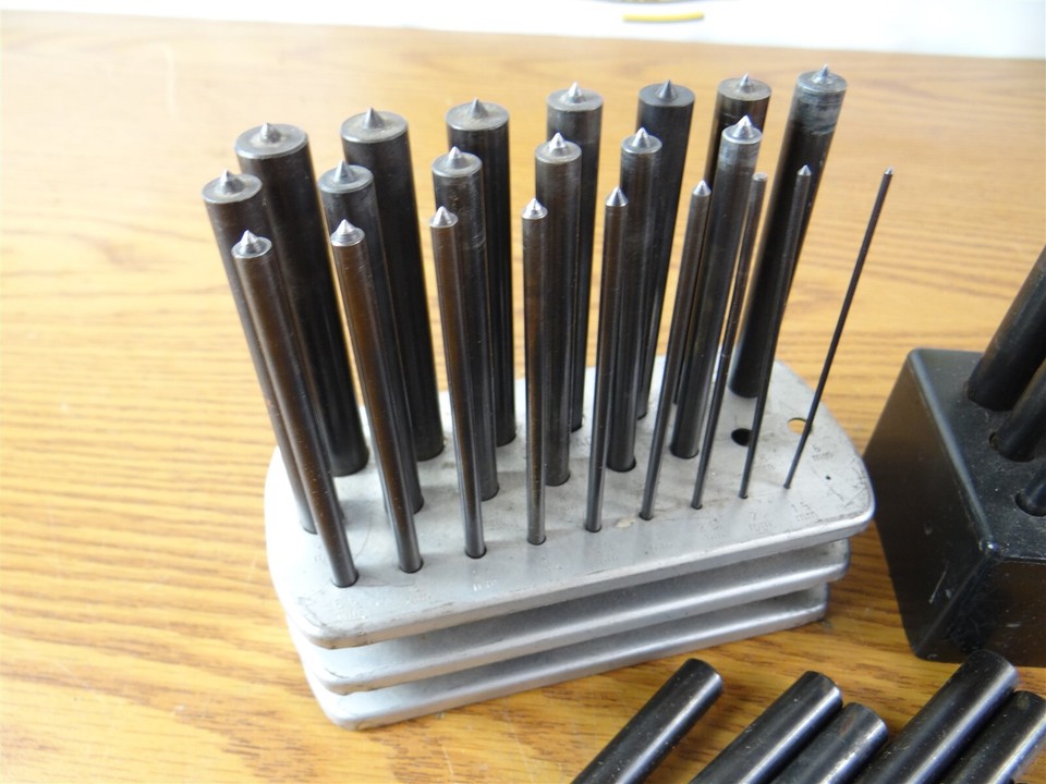 METRIC & STANDARD NEAR COMPLETE TRANSFER PUNCH SETS + EXTRA PUNCHES eBay
