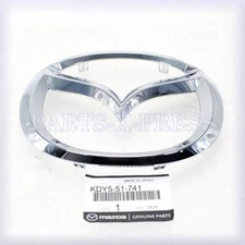 NEW OEM GENUINE MAZDA CX-9 CX-5 FRONT GRILLE RADIATOR MASCOT EMBLEM  KDY5-51-741