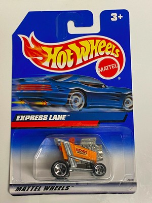 1999 Hot Wheels Express Lane Floyd's Market International Card VHTF NIP