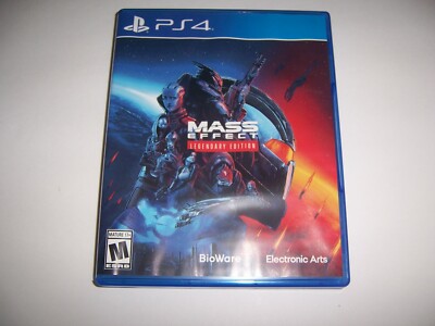 Replacement Case Mass Effect Legendary Ed PlayStation 4 Original Box Authentic