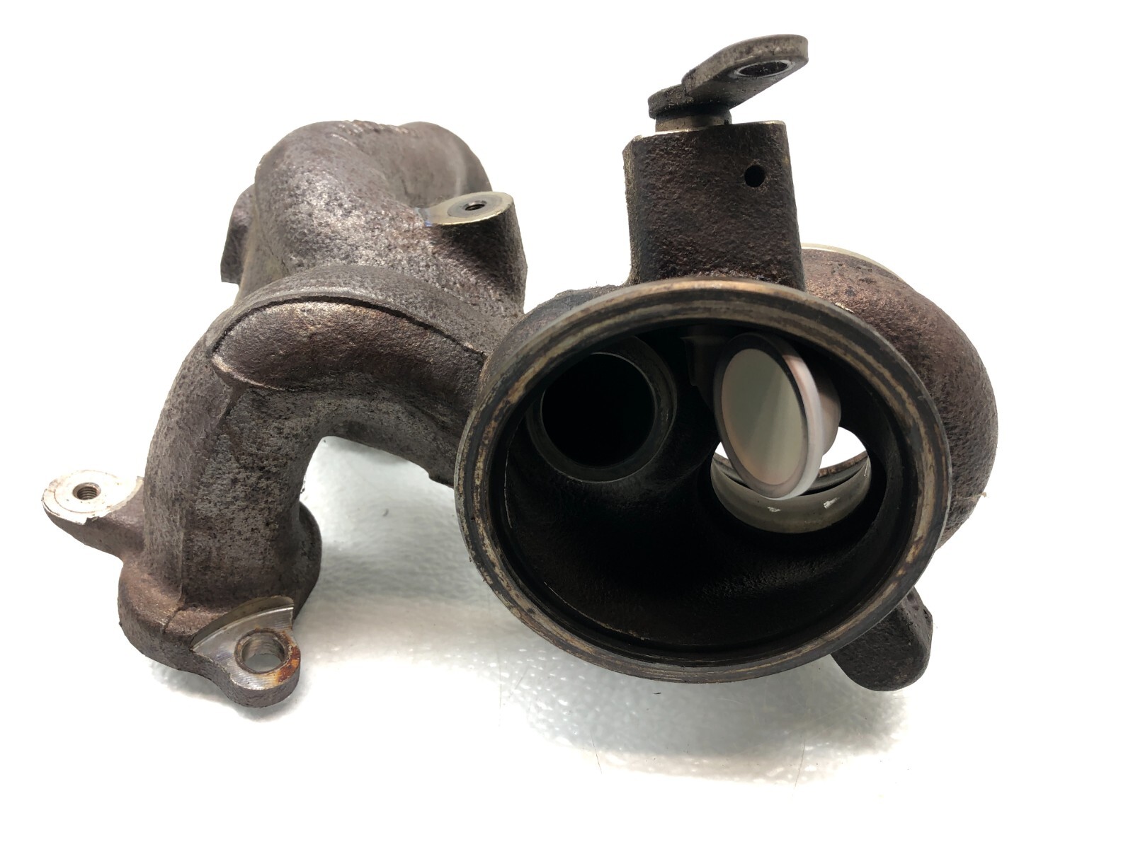 2014-2017 MASERATI GHIBLI SQ4 3.0L RIGHT PASSENGER EXHAUST MANIFOLD HEADERS OEM.